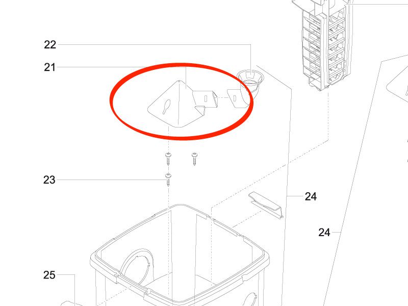 Pyramidenoberteil 12000 neu