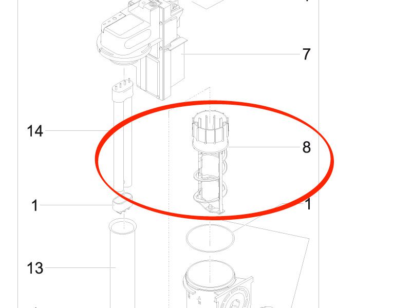 BG Reinigungsrotor FiltoMatic UVC 11