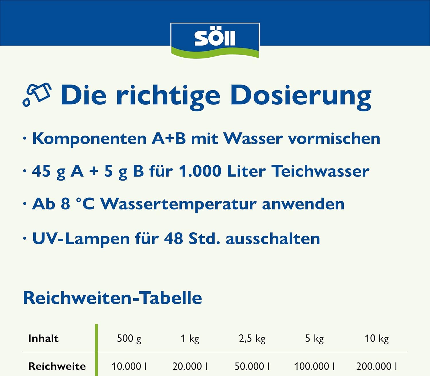 Söll TeichschlammEntferner für 20 m²   