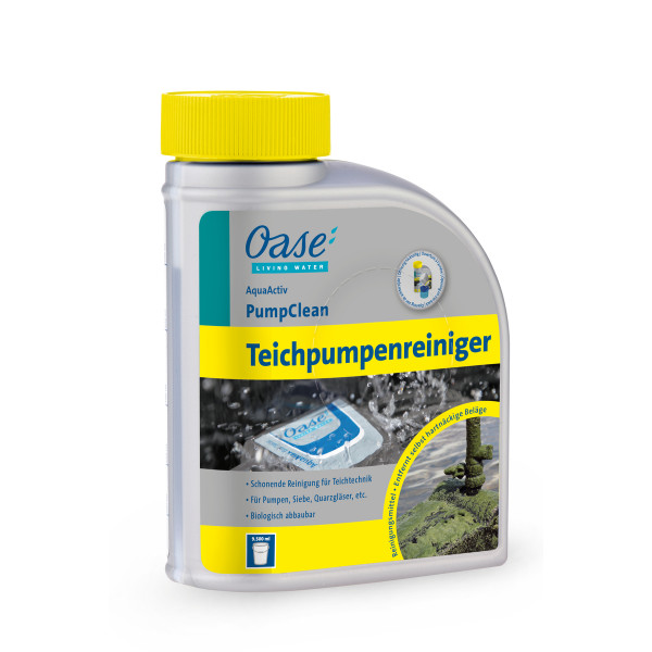 Oase AquaActiv PumpClean 500 ml  befreit effektiv  Kalk von Pumpen 