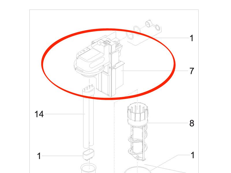 Ersatz UVC 24 Elektroeinheit FiltoMatic