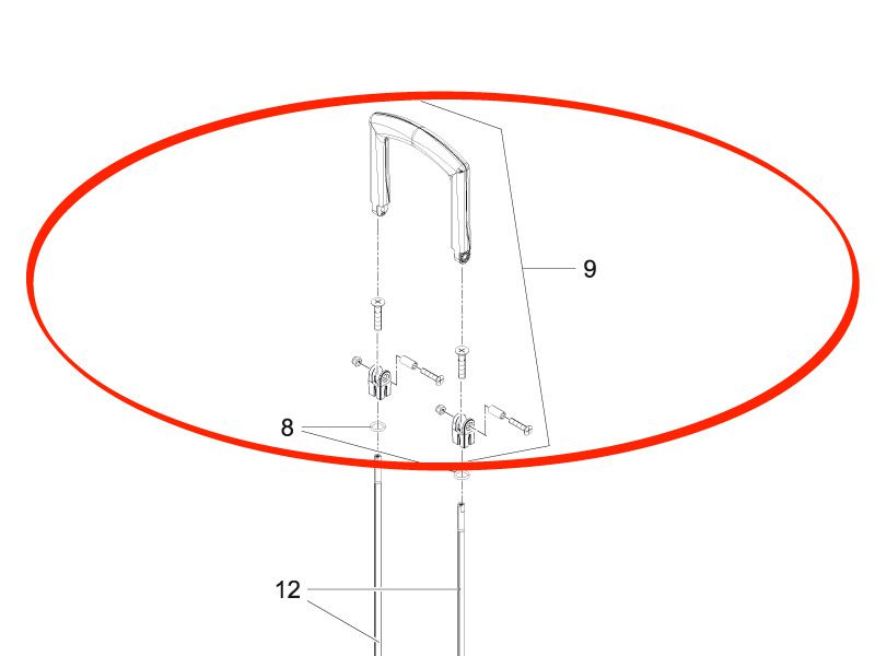 Oase Ersatz Griff FiltoClear 12000 - 30000 ( 16029 )